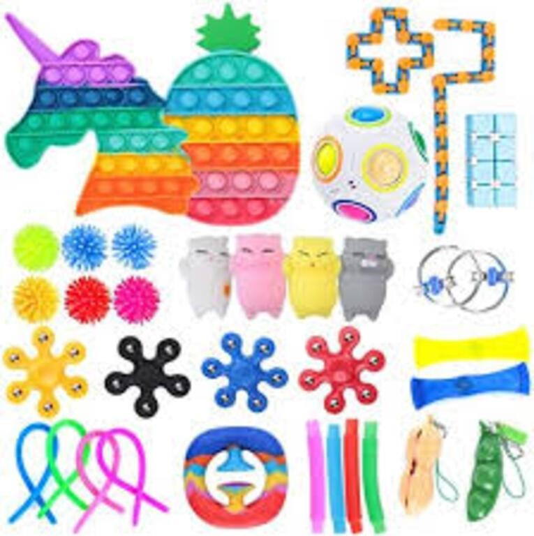NEW! Fidget Toys Set,Pop It Relieves Stress and