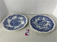 Spode Blue Room Collection Plates 11" Dia