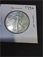 1946 silver half dollar