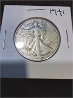 1941 silver half dollar