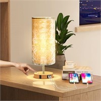 $45 Touch Control Table Lamp with Dual USB Ports
