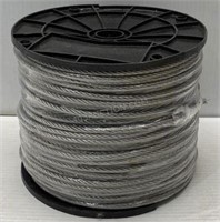 500' Spool of Ben-Mor Galvanized Cable - NEW