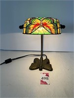 Cast Iron Butterfly Desk Lamp