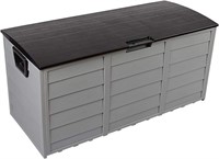 W7186  Outdoor Storage Box 75 Gallon Waterproof De