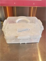 SNAP 'N STACK 2 LAYER FOOD CONTAINER 14" X 10"