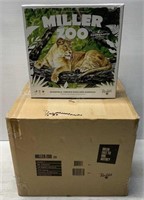 Case of 6 Miller Zoo French Board Games - NEW