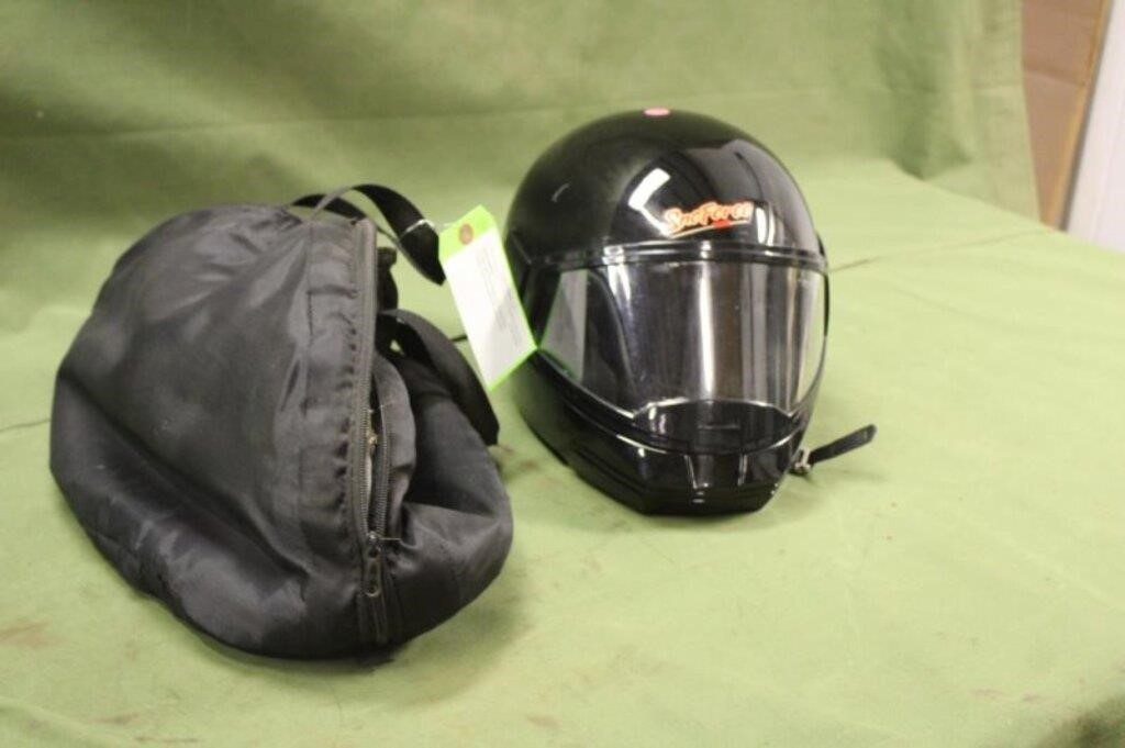 Yamaha Sno Force Helmet W/ Fleece Cover L