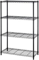 B8102  NSF Wire Shelf, 36x14x54, Black