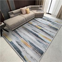 Area Rugs Modern Abstract Rug Soft Pile Non-Slip