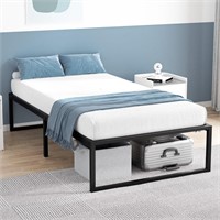 $145 Maxzzz 16 Inch Bed Frame, Twin XL Metal Bed