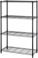 B8104  NSF Wire Shelf, 36x14x54, Black