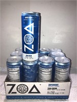 12pk of ZOA Energy Drink Super Berry Flavor