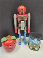Transformer Robot Apple Rattle & Drum