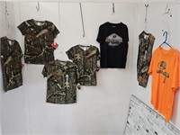 NEW SZ Adult MED Mossy Oak Shirts