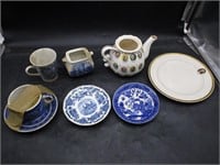 Liberty Blue Dishes, President Tea Pot, Others