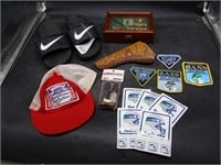 Fishing Patches, Hat, Seahawks Stickers
