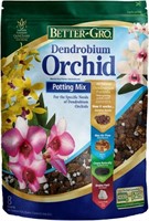 B8068  Sun Bulb Dendrobium Mix, 8 Quart, Browns