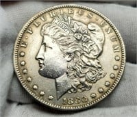 1880 Morgan Silver Dollar XF