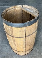 Antique Nail Keg / Wooden Barrel