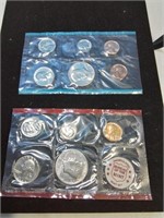 2 uncirculated mint sets from 1972