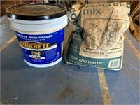 Concrete Mix & Re-Surfacer & Cement Trowel
