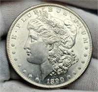 1890-S Morgan Silver Dollar MS64