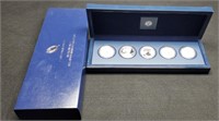 2011 25th Anniversary 5 Coin Silver Eagle Set w/