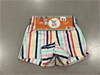 MM 2pk 4/5 Girl's Woven Shorts