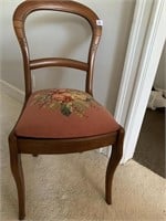NEEDLE POINT CHAIR