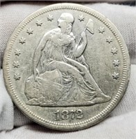 1872 Trade Dollar VF