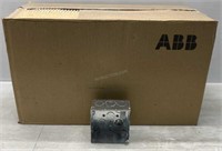 Case of 50 ABB Steel Outlet Boxes - NEW $640
