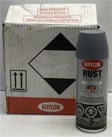 6 Cans of Krylon Rust Protector - NEW $90