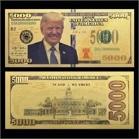 Donald Trump Collectors Bank Note NEW