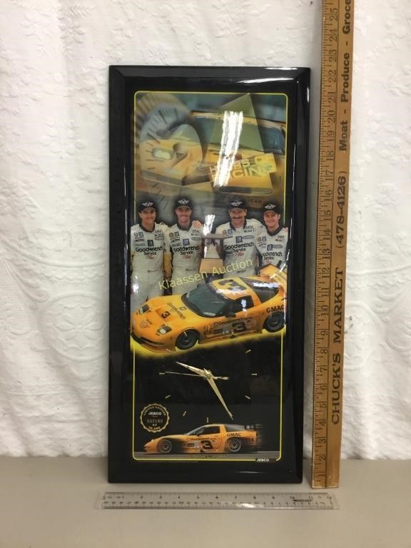Dale Earnhardt 24 hours racing clock