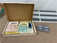 Vintage Ford 2 deck of cards & Ford travel games