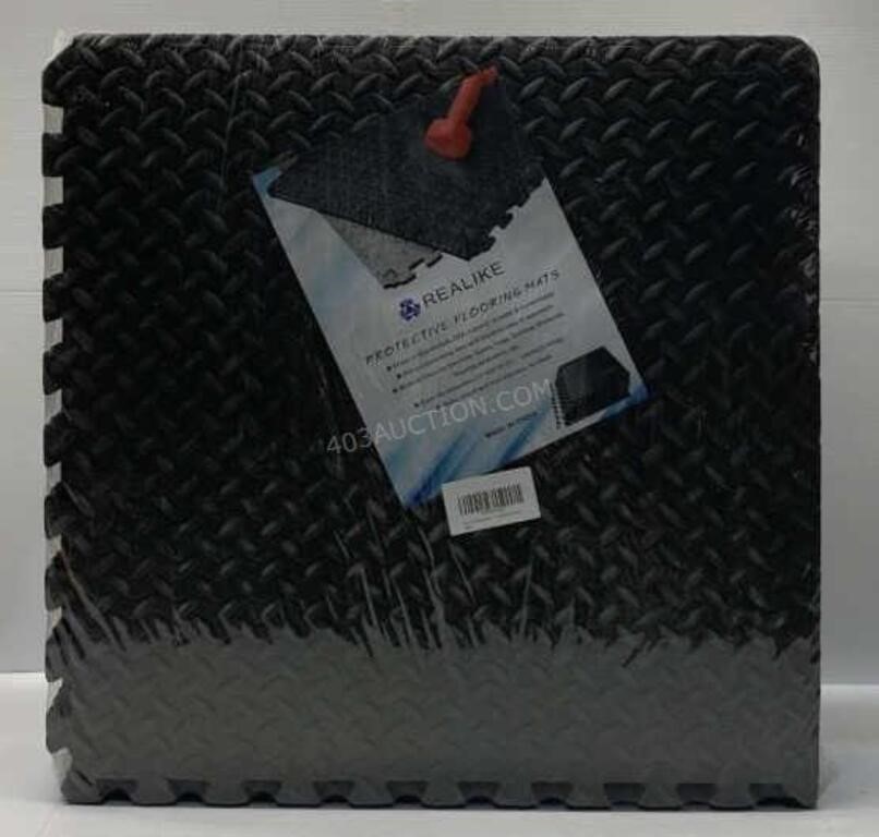 Pack of 12 Realike Floor Protective Tiles NEW