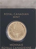 Canadian Maple Leaf Pure gold coin NO TAX 1 gram