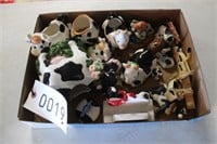 Holstein Cow Table Décor