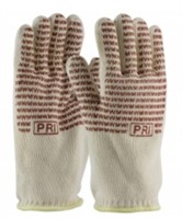 Sz L PIP Seamless Knit Hot Mill Gloves 6pk