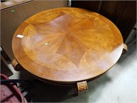 INLAID ROUND COFFEE TABLE 40x18