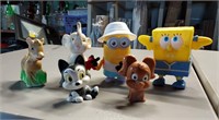 Spongebob Minions elephant cat  et toys
