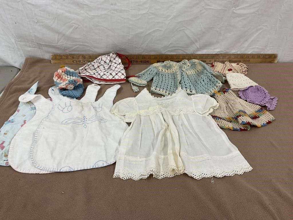 Misc doll and baby clothes