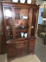 CHINA CABINET CONTENTS NOT INCLUDED 70 H X 41 W X