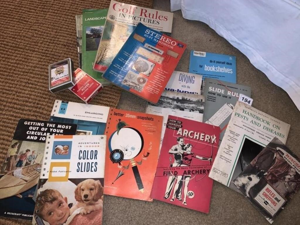 PLAYING CARDS, GOLF MAGAZINES AND OTHERS