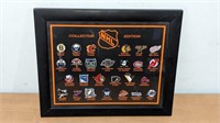 NHL Collector Edition Pin Set in Frame