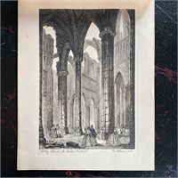 Mary Ellsworth Etching Reproduction
