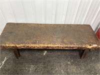 PRIMITIVE TABLE WITH REMOVABLE TOP