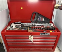 HUSKY 5 DRAWER TOOLBOX WITH TOOLS