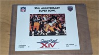 25th Anniversary Super Bowl Stamp