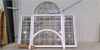 Large Arched Bay Window
